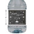 [LH134] Snowflake Warm Label  - 2x3 inch water bottle label dimension