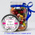 [RR05] Zebra Mitzvah - Jelly Bean Jar with 2" Round Label 