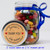 [RB14] Thank You Cork - 2" Round Label on Mason Jar with Jelly Beans 