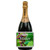 [LW158] Grape Wine Label - champagne bottle