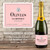 [LB132] Sparkling Wine Custom Bottle Labels are personalized and printed 