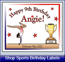 Sports Birthdays