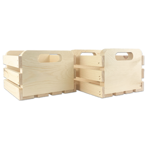 Pine Handle Crate Small Pine Handle Crate Small