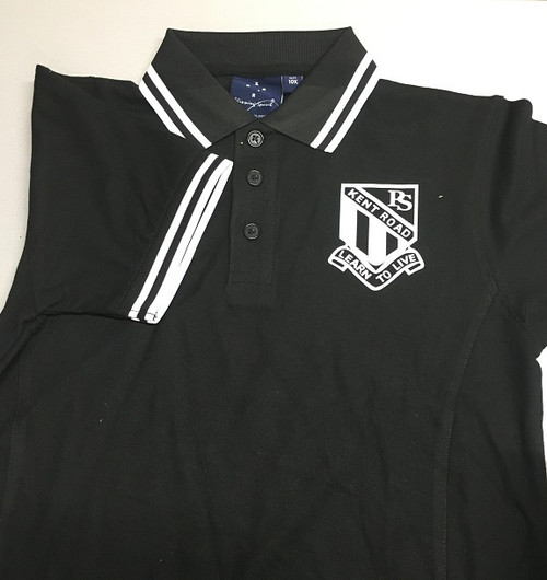 Band Uniform Polo Shirt - Black and White