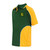 Sports Polo Green and Gold