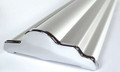 SilverStep Retractable Banner Stand SILVER 36"W x 69"H Super Flat Vinyl