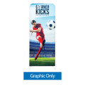 3 x 7.5 ft. EZ Stand Straight Fabric Printed Graphic Only