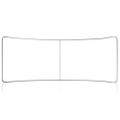 20 Ft. EZ Tube Display - Curved DOUBLE-Sided Graphic Package