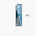 11.8 ft rectangle feather flag