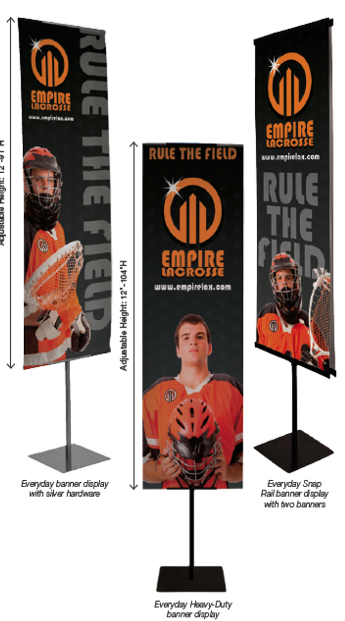 Everyday Banner Display Indoor 2 Ft 2 5 Ft Wide