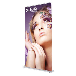 SilverStep Retractable Banner Stand 48"W x 92"H
