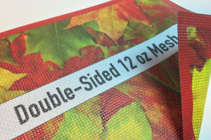 Mesh Banner printed double sided