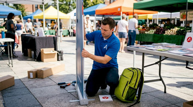 What Is a Banner Stand? Types, Uses, and Benefits