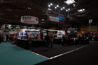 Connecting Banner Stands for Large Exhibit Impact