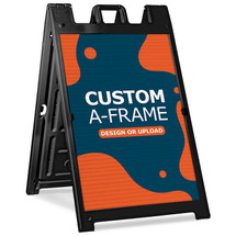 What Is a Custom A-Frame Sign for Small Businesses