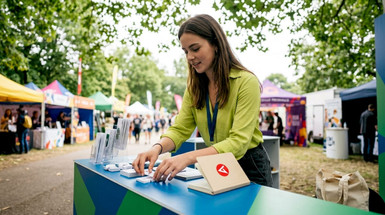 What Is a Custom Trade Show Counter for Exhibitors