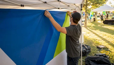 Choosing the Right Tent Backdrop for Your Next Event