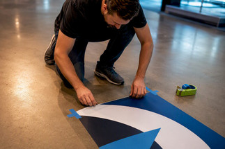 Exhibitors: Order Event Safe Trade Show Floor Decals in 2 Days