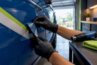 Protect Paint While Removing Truck Vinyl With Clay Bar Aftercare