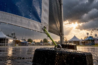 Stop Reprinting: Best Outdoor Banner Material for Wind, Rain, Weekend