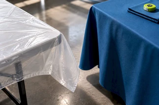 Table Cover Costs: $0.50–$5 Disposable, $145–$350 for Exhibitors