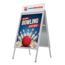 Maximizing Visibility with Portable A-Frame Sidewalk Signs