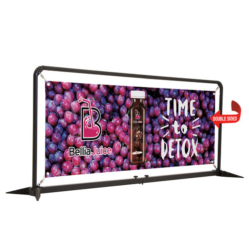 7' FrameWorx Barrier Kit Double Sided Graphic 7' FrameWorx Barrier Kit Double Sided Graphic