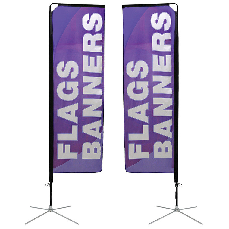 Small Mamba Flag - X-Base Double-Sided Graphic Package