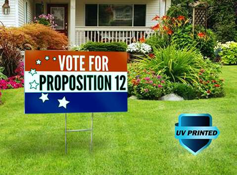 Yard Sign 18 x 24 set of 20