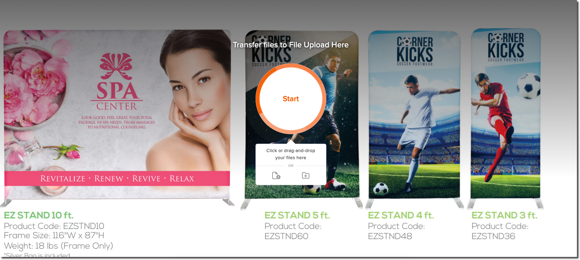 File upload print files Arrowhead Signs & Displays