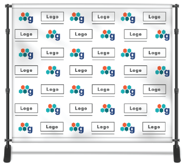Quick Ship Backdrop Step and Repeat