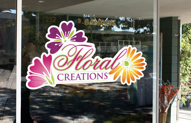 Window Lettering and Logos