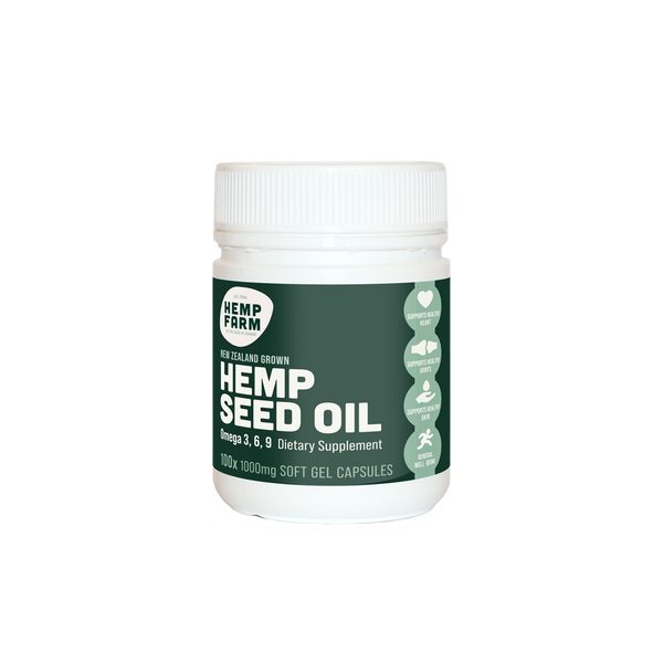 Hemp Seed Oil Capsules 100 .  $24