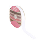 25mm Velvet Ribbon - White (20m)