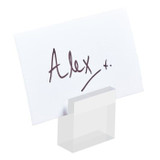 Clear Acrylic Place Card Holders