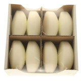 Large Ivory Floating Candles Pack of 8