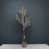 Champagne Glitter Ruscus Spray 