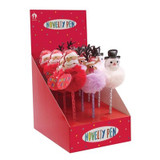Fluffy Christmas Character Pen (Assorted Designs)