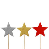 Wooden Star Clear Glaze (50cm)