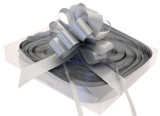 Pull Bows - Silver (31mm)
