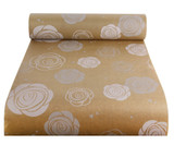 Kraft Paper - Rose Heads White
