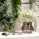 Bubble Jar Glass Vase - Veneto - Grey (7.5cm)