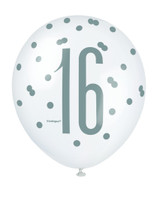 Latex Balloons - 16th Assorted Colours