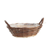 St Andrews Round Basket with Ears