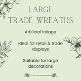 72" Imperial Majestic Triple Wreath (950 Tips)
