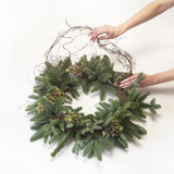 31cm (12″) Dia OASIS® Naturebase Biodegradable Floral Foam Rings