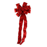 Readymade Bow - Satin Red (29cm x 72cm)