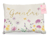 Cushion - Mother’s Day Embroidered Grandma / Nan Gold (Assorted Designs)