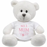 Mini Teddy Bear T-Shirt - Suki Gifts 'No1 Mum' Design