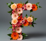 "F" OASIS® NAYLORBASE® Eco-Base Quick Clip Floral Foam Tribute Letters